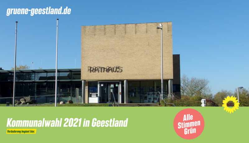 Kommunalwahl 2021 Vier für Geestland! Grün in GeestlandGrün in