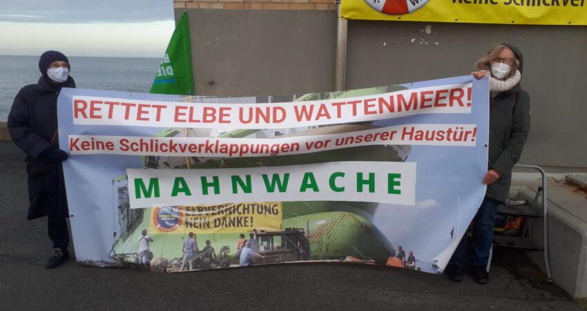 Mahnwache_Elbe-Wattenmeer_Cuxhaven Mahnwache Elbe-Wattenmeer Cuxhaven